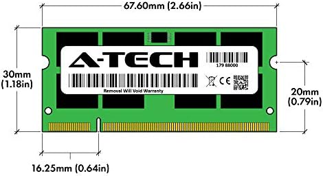 זיכרון RAM של A-Tech 2GB עבור לוויין Toshiba L505-S5971 | DDR2 800MHz SODIMM PC2-6400 מודול שדרוג זיכרון לא